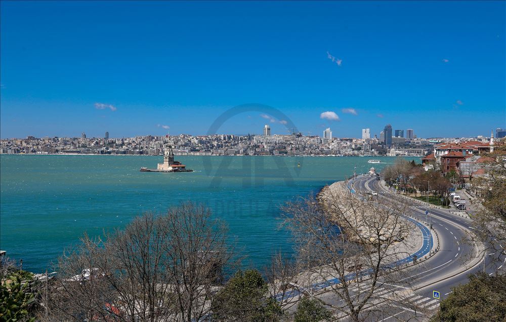 İstanbul sahilleri sessiz