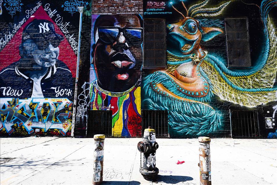 Grafitis en Nueva York, más visibles en tiempos de cuarentena
