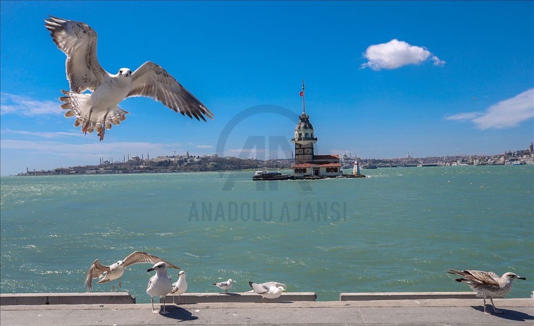 İstanbul sahilleri sessiz