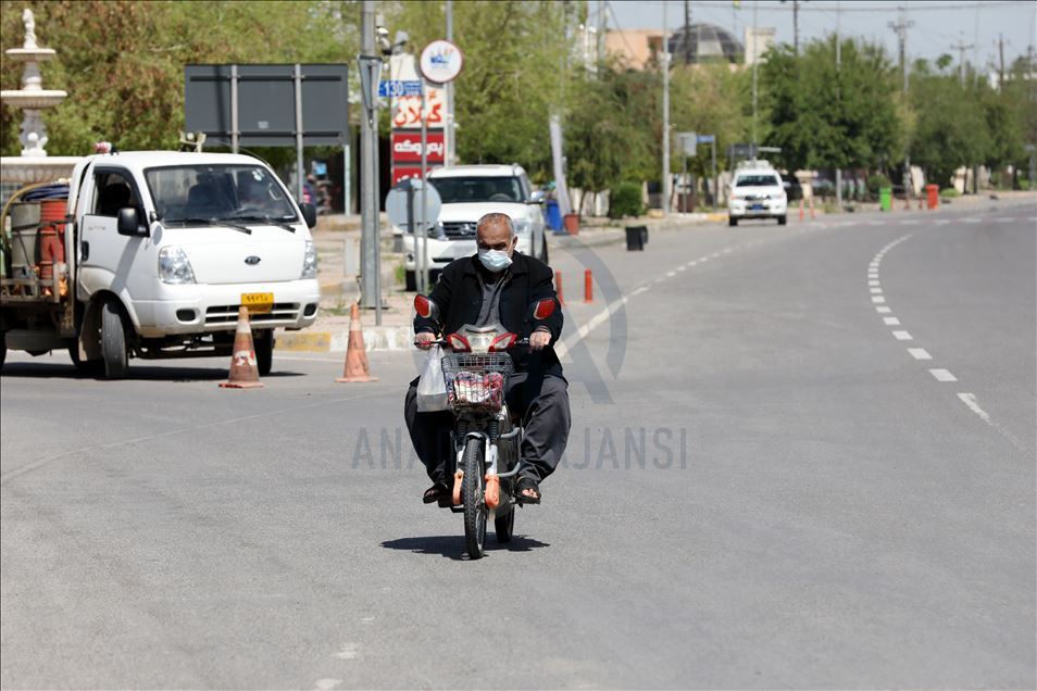 Erbil'de koronavirüs tedbirleri