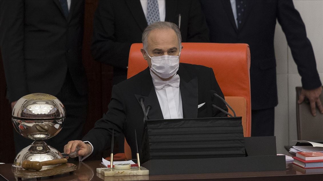 نشست مجلس ملت کبیر ترکیه