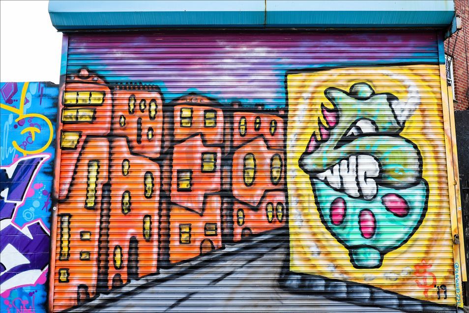 Graffiti arts in New York City