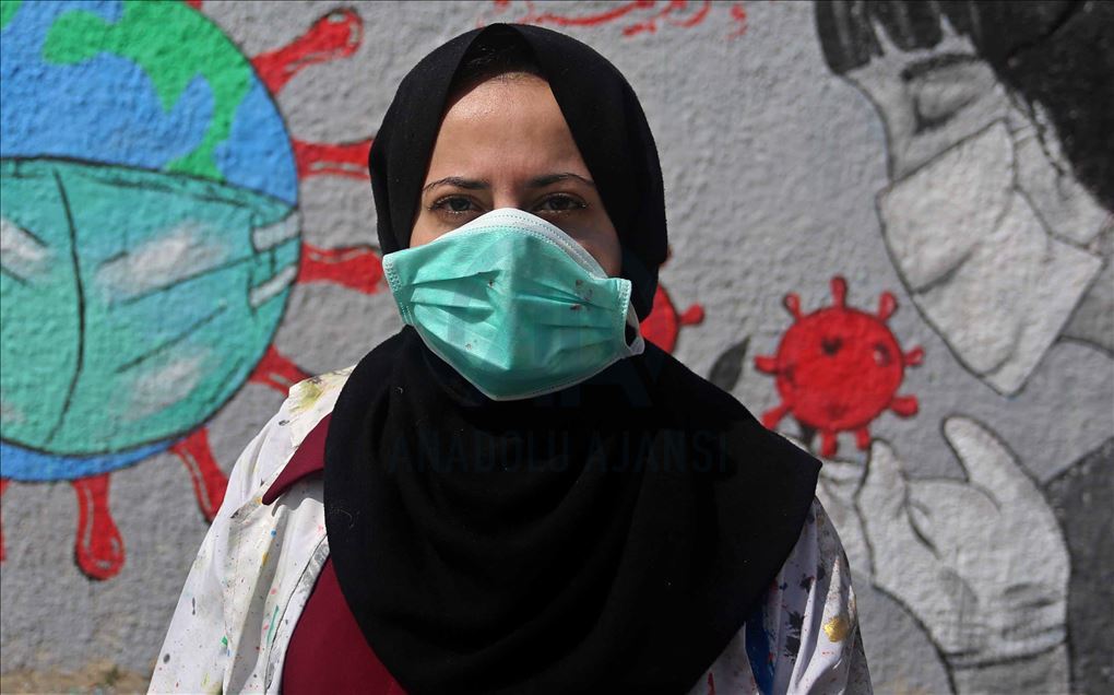 Los rostros que enfrentan el coronavirus en Gaza