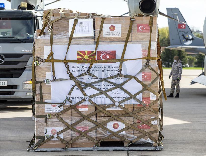 Turkey sends medical aid to Balkan countries