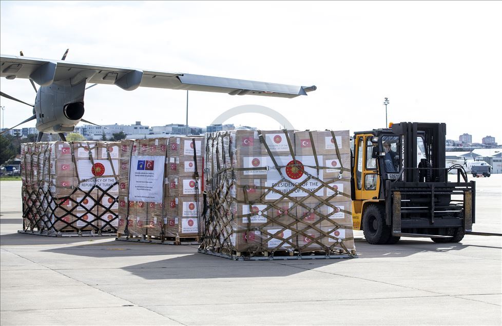 Turkey sends medical aid to Balkan countries
