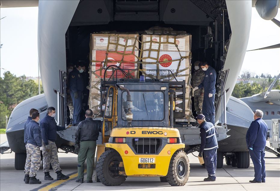 Turkey sends medical aid to Balkan countries