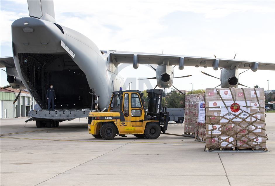 Turkey sends medical aid to Balkan countries