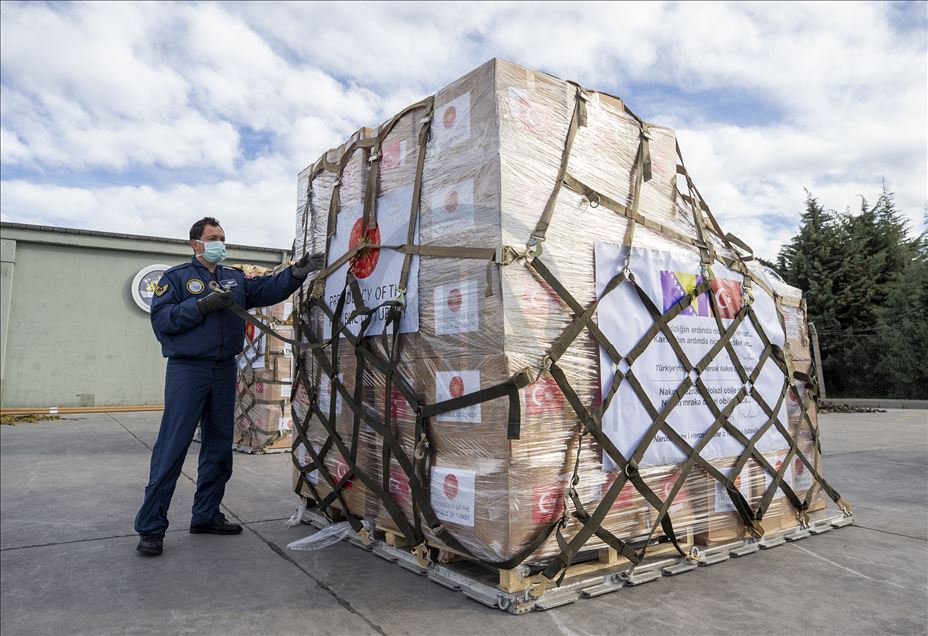 ارسال کمک‌های پزشکی ترکیه به کشورهای حوزه بالکان برای مقابله با کرونا