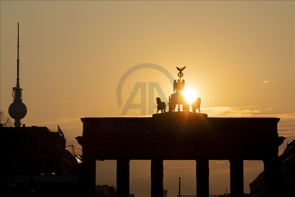 Berlin'de gün doğumu