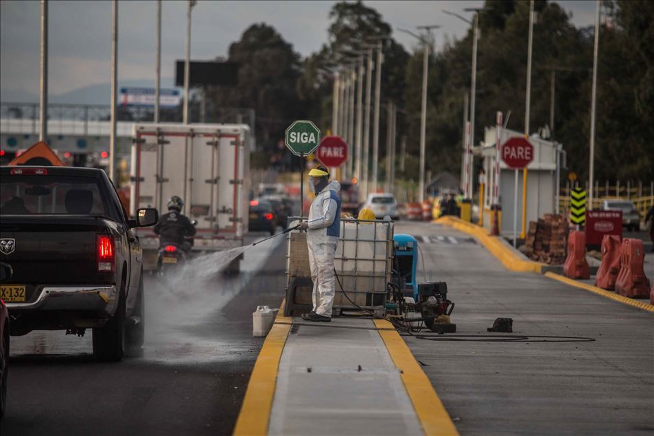 Así se realiza el proceso de desinfección para ingresar a Bogotá