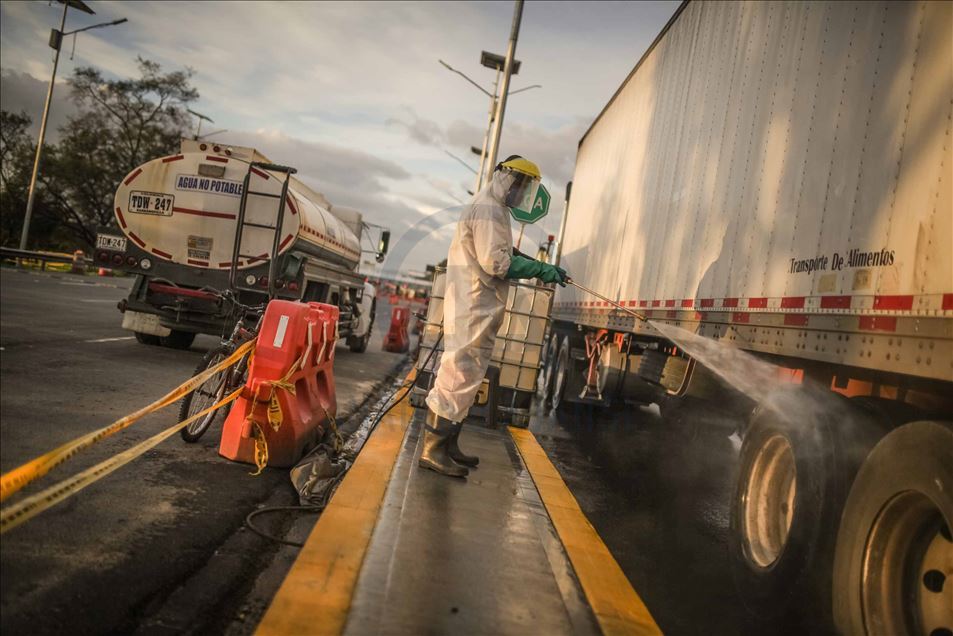 Así se realiza el proceso de desinfección para ingresar a Bogotá