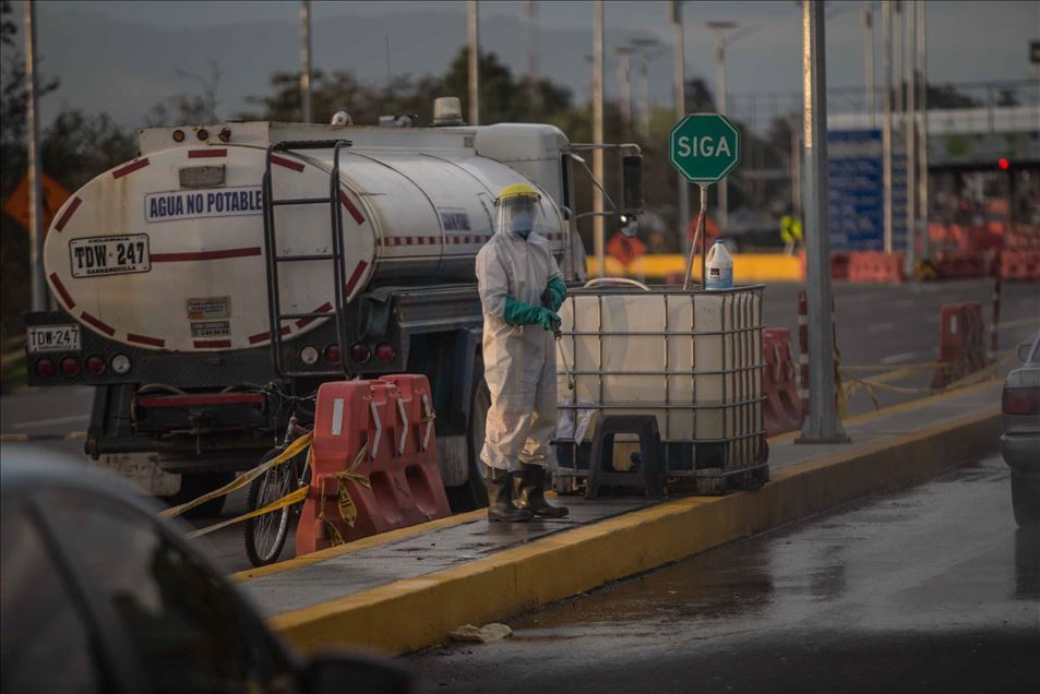 Así se realiza el proceso de desinfección para ingresar a Bogotá