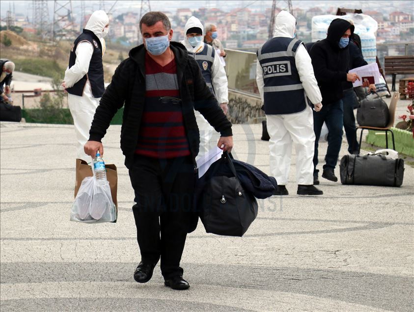Sakarya'da gözetim süresi dolan 228 kişi evlerine gönderiliyor