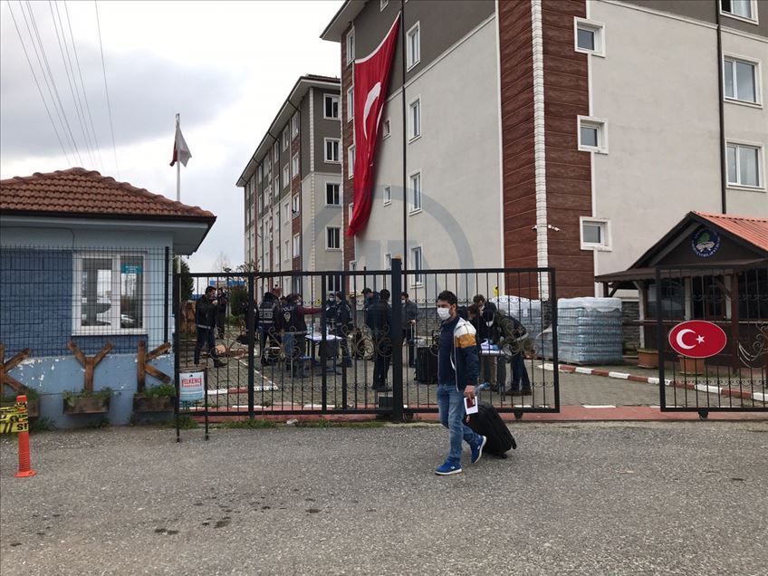 Sakarya'da gözetim süresi dolan 228 kişi evlerine gönderiliyor