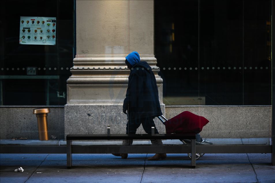 New York'un 70 bin evsizi Kovid-19 endişesini daha da artırıyor