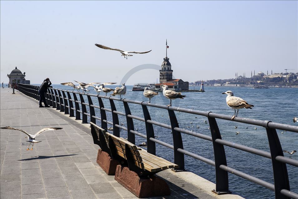 İstanbul'da "koronavirüs sessizliği"