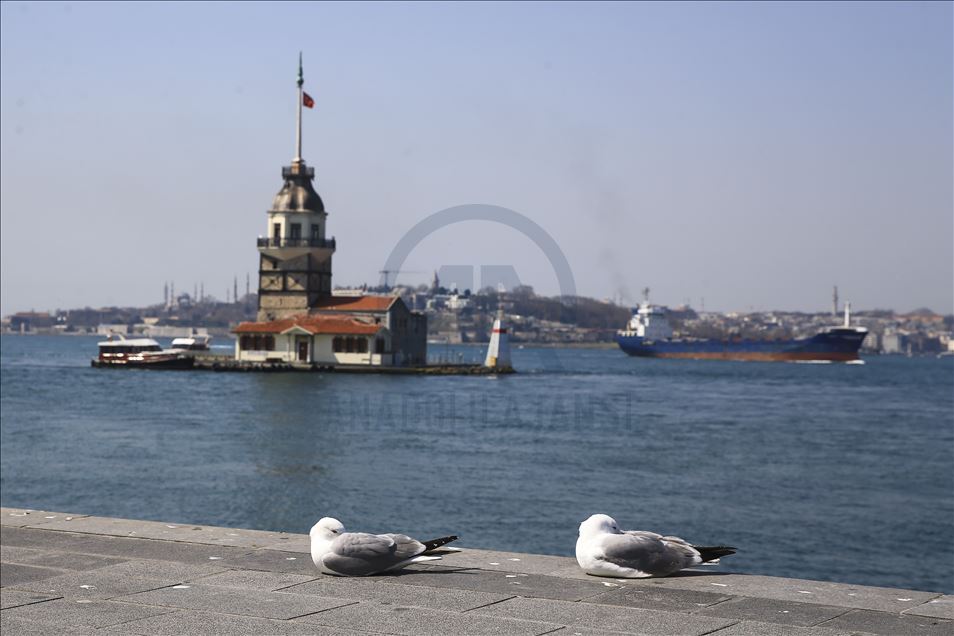 İstanbul'da "koronavirüs sessizliği"