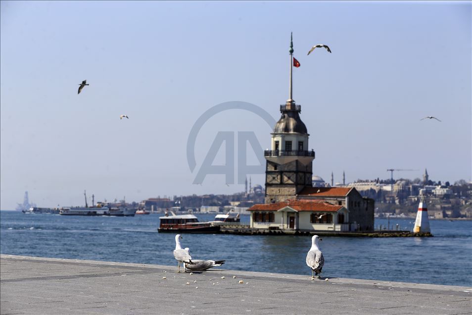 İstanbul'da "koronavirüs sessizliği"