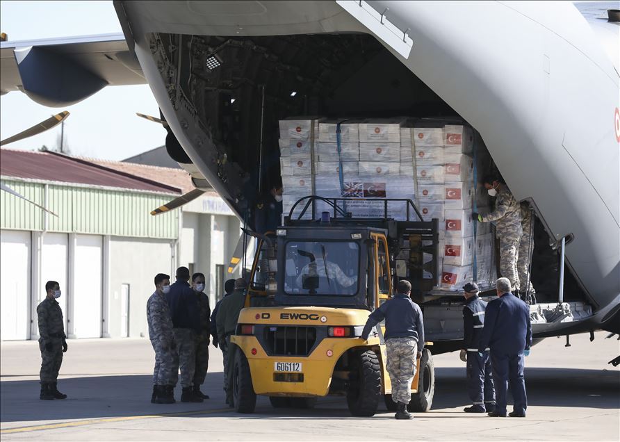 Turkey sends medical aid to UK