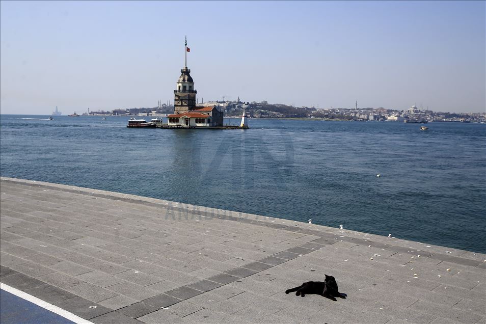 İstanbul'da "koronavirüs sessizliği"