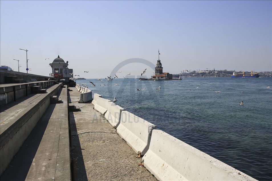 İstanbul'da "koronavirüs sessizliği"