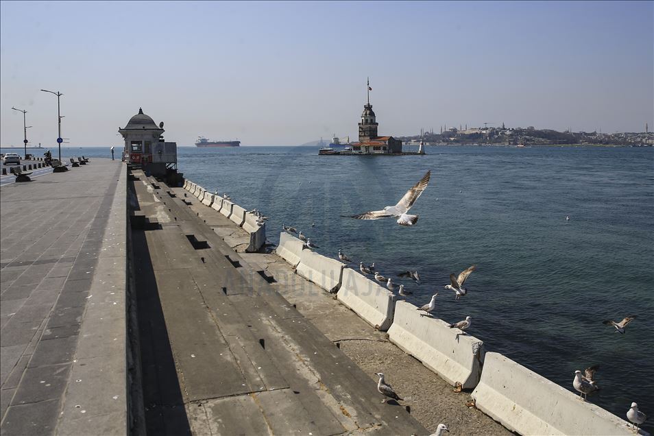 İstanbul'da "koronavirüs sessizliği"