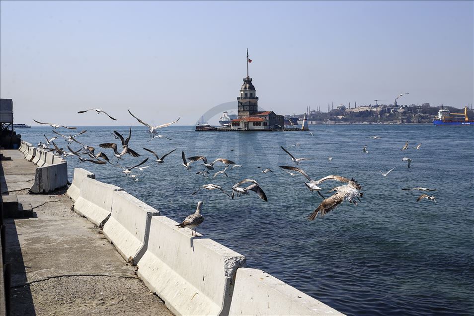 İstanbul'da "koronavirüs sessizliği"