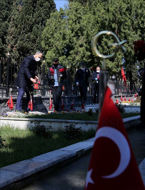 Türk Polis Teşkilatının kuruluşunun 175. yılı törenine "koronavirüs" düzenlemesi