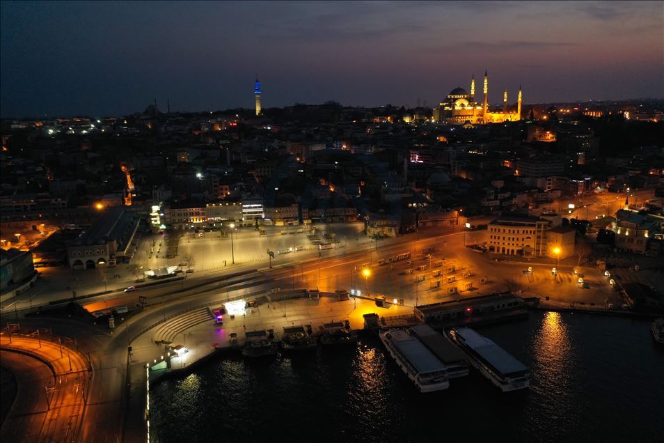 İstanbul'da "koronavirüs sessizliği"