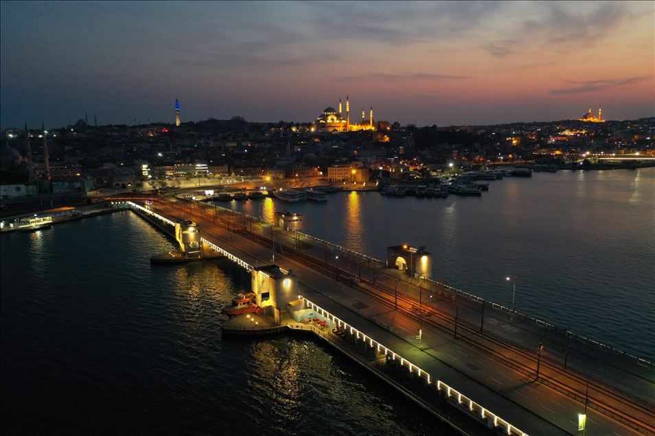 İstanbul'da "koronavirüs sessizliği"