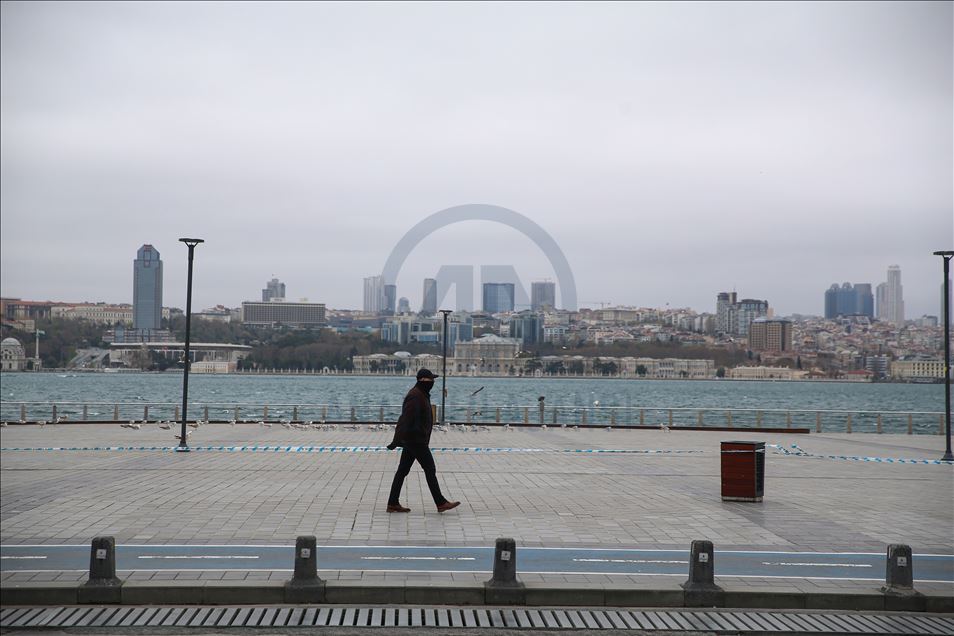 İstanbul'da "koronavirüs sessizliği"