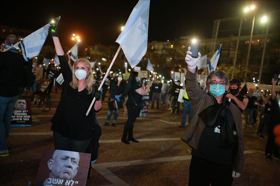 Anti-government protest in Israel
