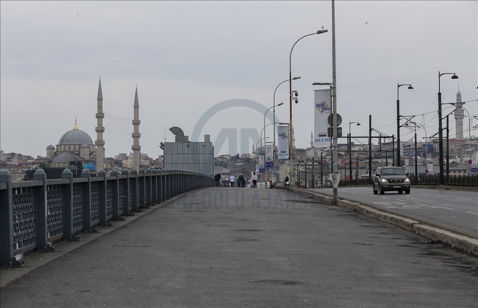 İstanbul'da "koronavirüs sessizliği"