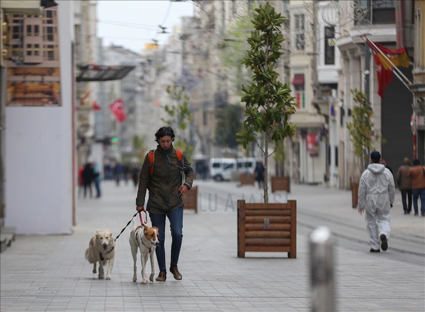 İstanbul'da "koronavirüs sessizliği"
