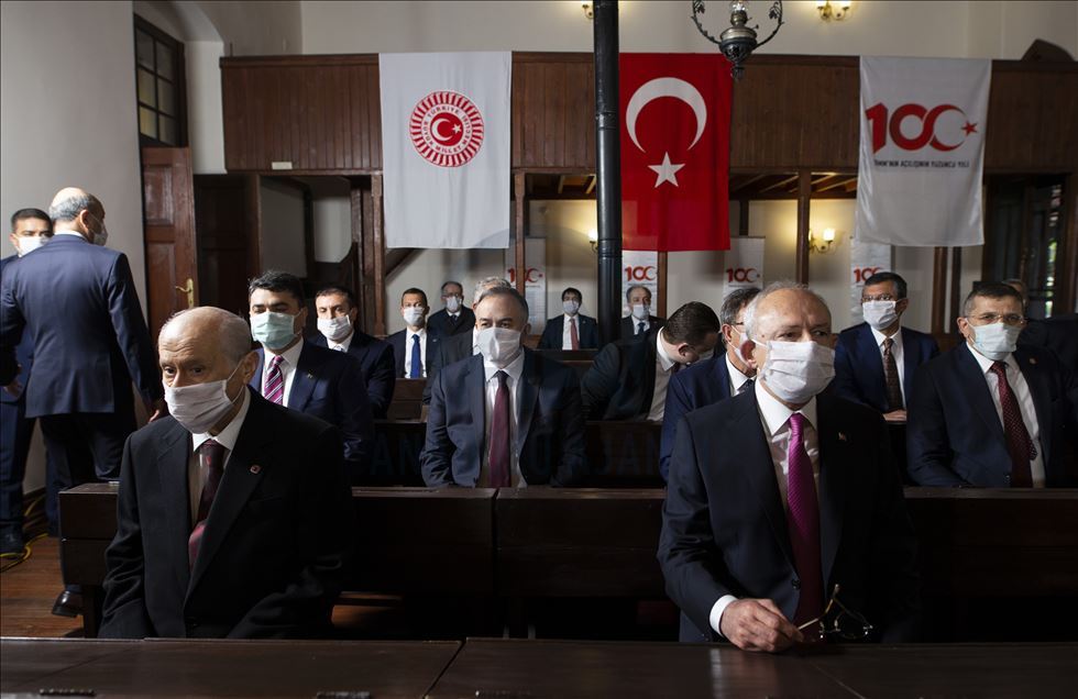 100th anniversary of foundation of Turkish parliament