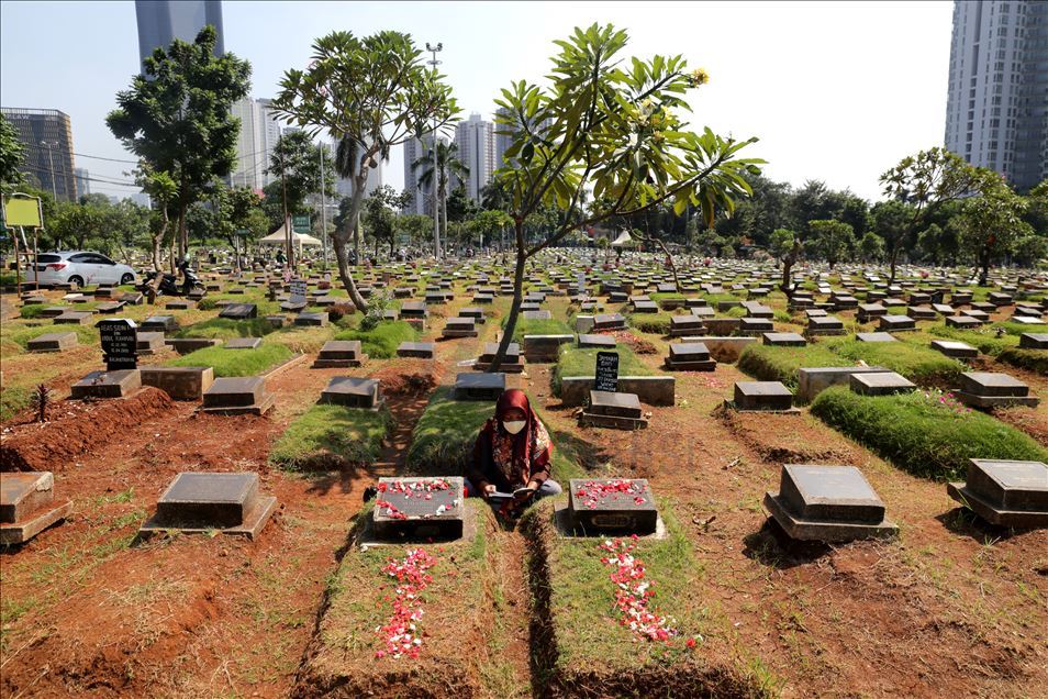 Tradisi jelang Ramadan berlanjut di tengah virus korona di Jakarta