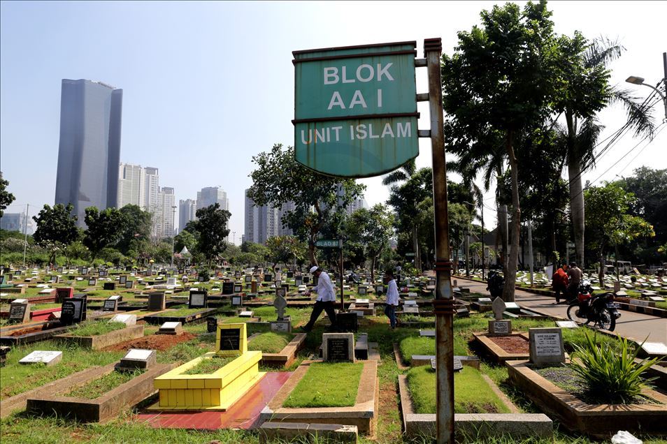 Tradisi jelang Ramadan berlanjut di tengah virus korona di Jakarta