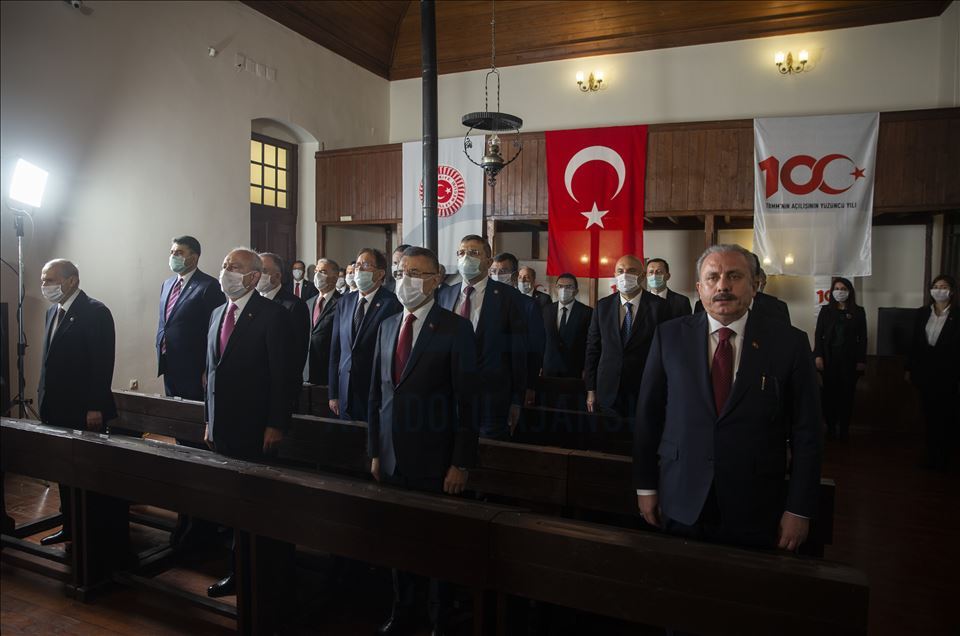 100th anniversary of foundation of Turkish parliament