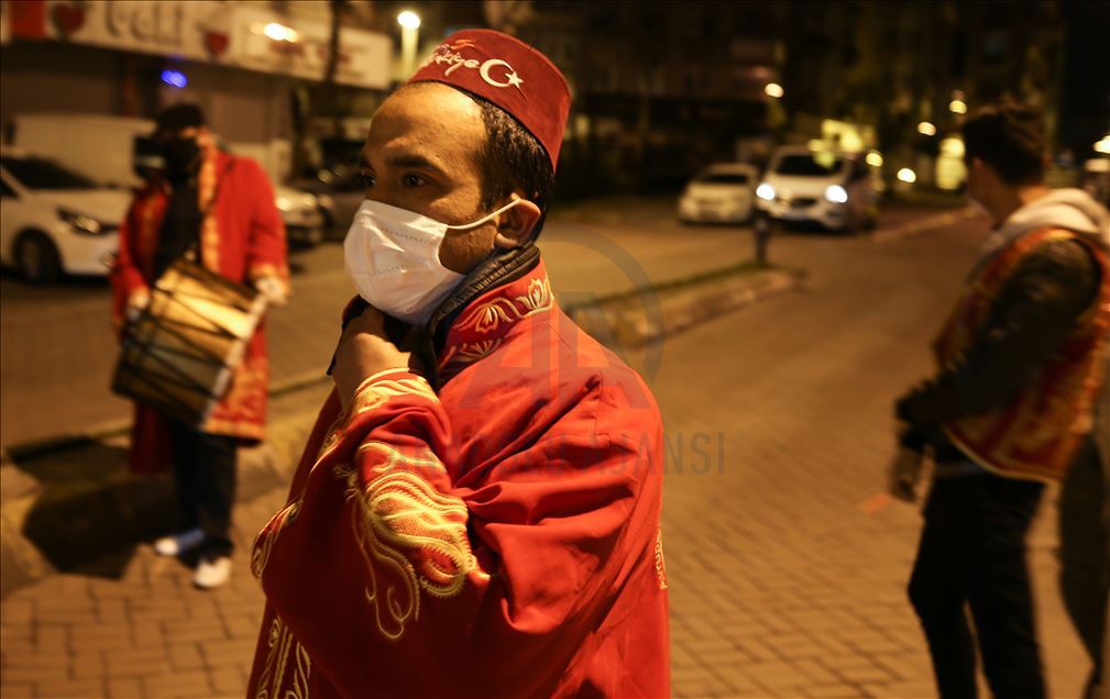 Ramadan drummers in Istanbul