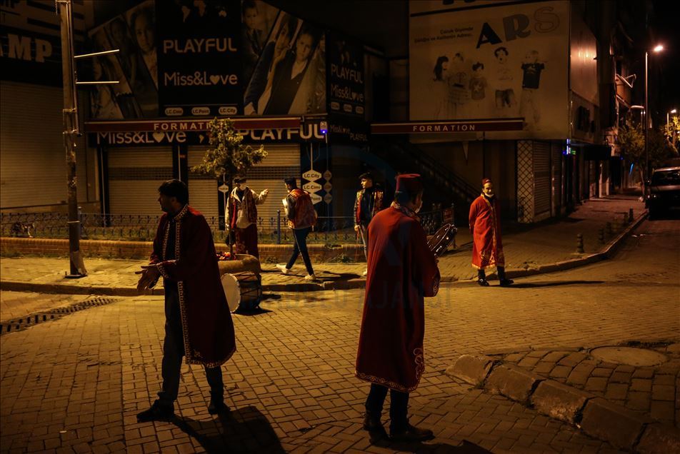 Ramadan drummers in Istanbul