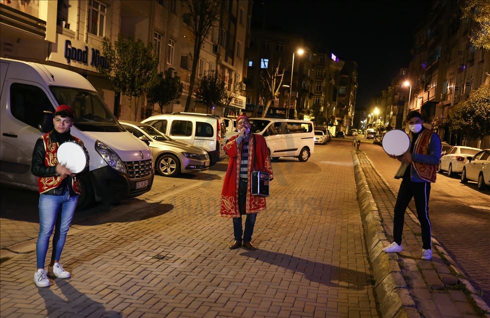 Ramadan drummers in Istanbul