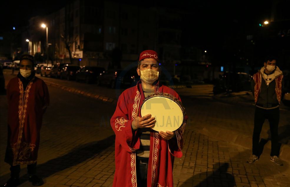 Ramadan drummers in Istanbul