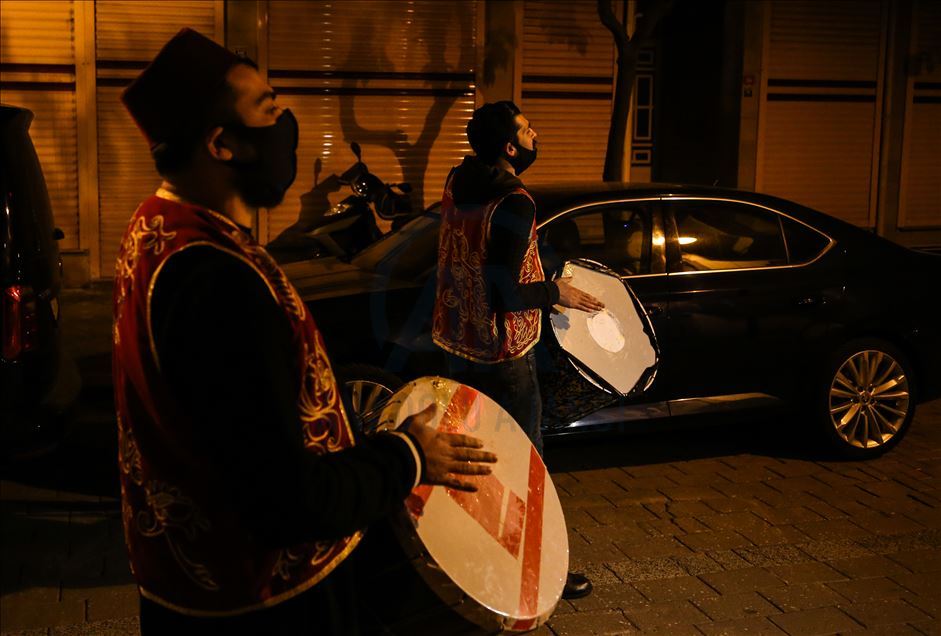 Ramadan drummers in Istanbul
