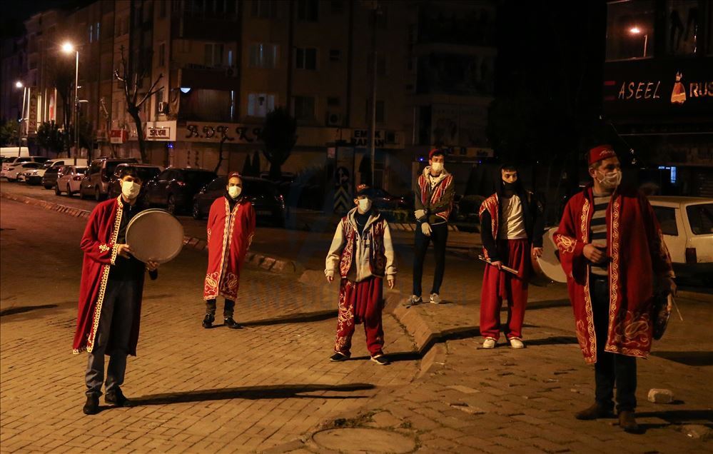 Ramadan drummers in Istanbul