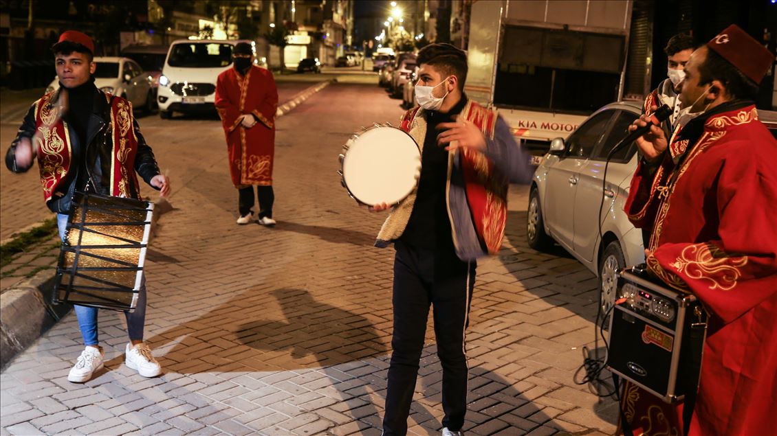 Ramadan drummers in Istanbul