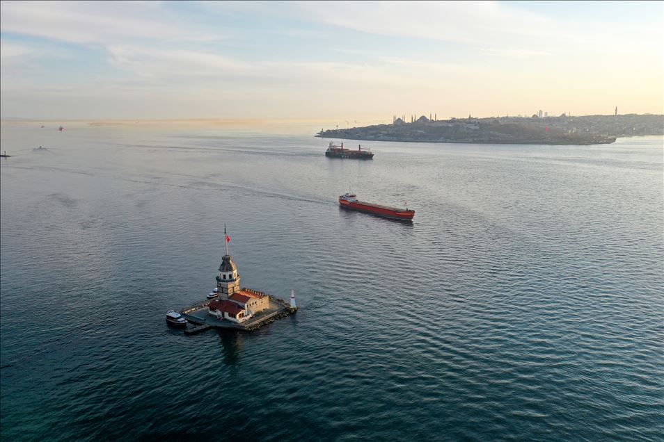 İstanbul'da gün batımı