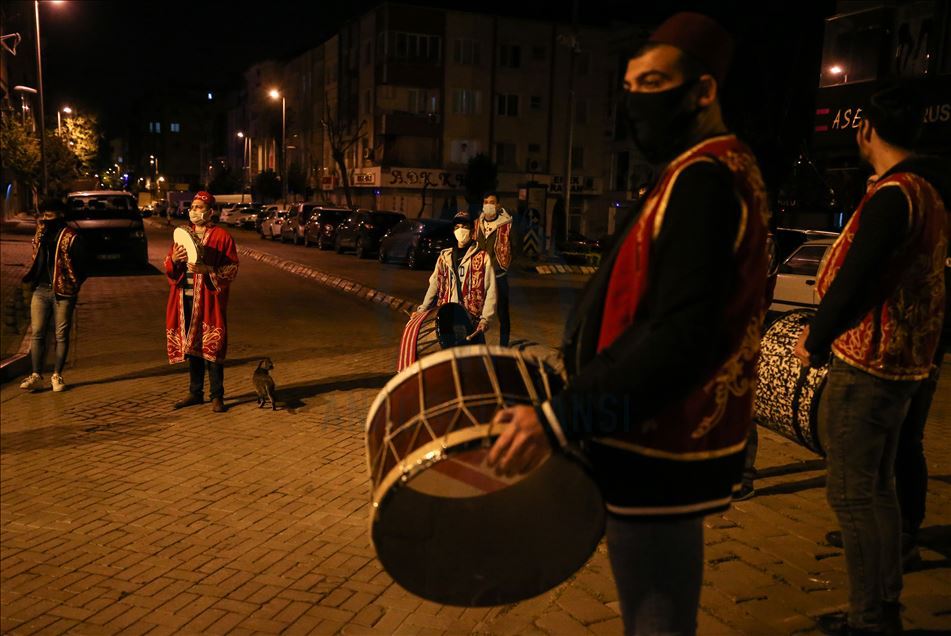 Ramadan drummers in Istanbul