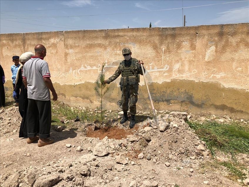 تركيا تواصل تطوير البنية التحتية والفوقية لتل أبيض السورية