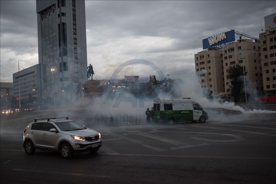 Protest,chile,covid19,piñera