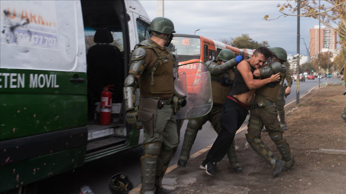 Protest,chile,covid19,piñera
